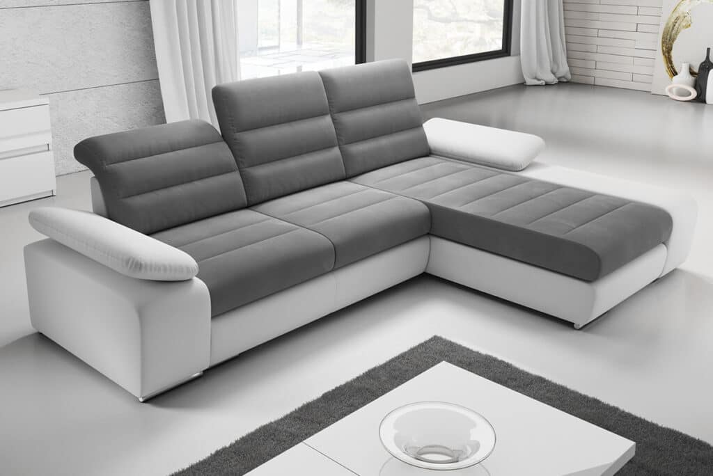 Un canapé d’angle est un choix astucieux pour votre salon