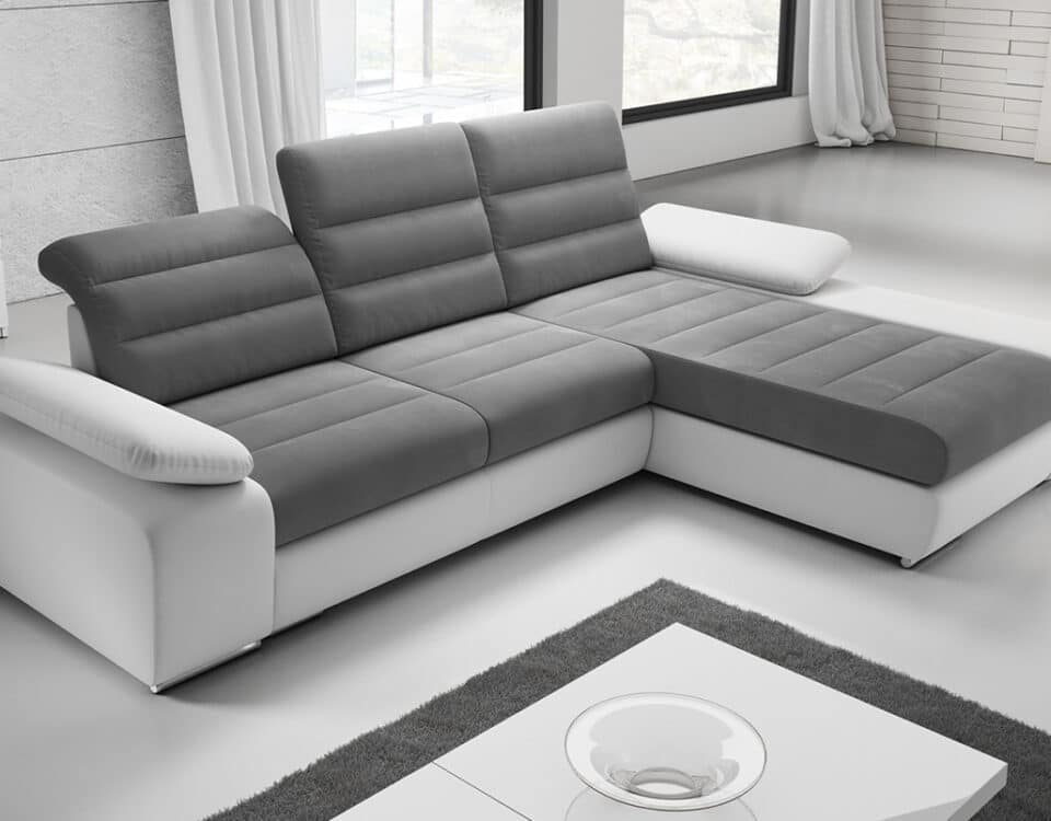 Un canapé d’angle est un choix astucieux pour votre salon